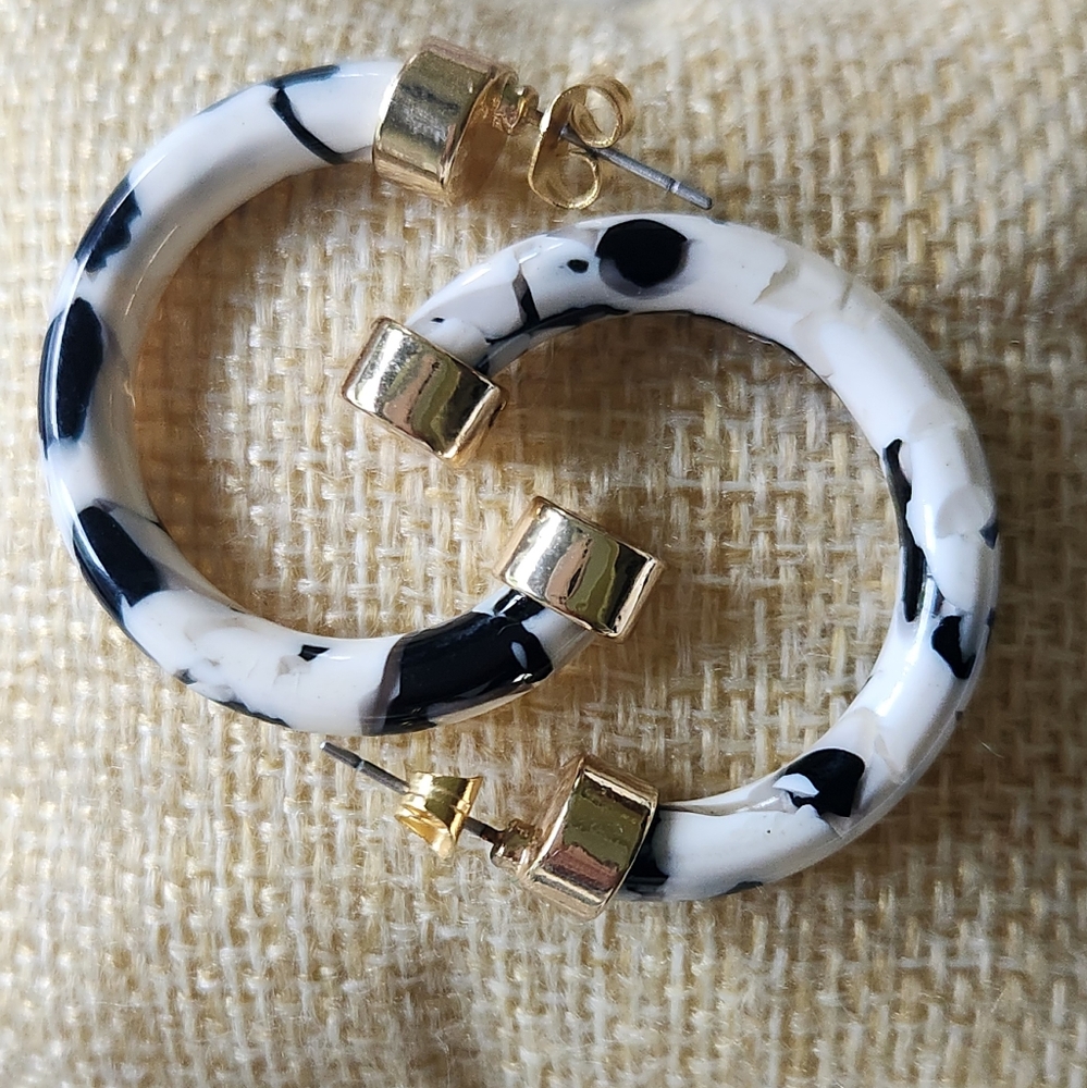 Hoo Hoops Earrings